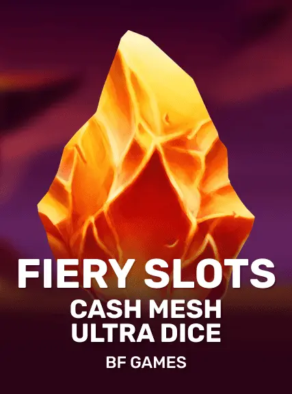 Fiery Slots Cash Mesh Ultra Dice game tile