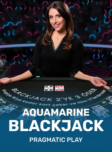 Aquamarine Blackjack game tile