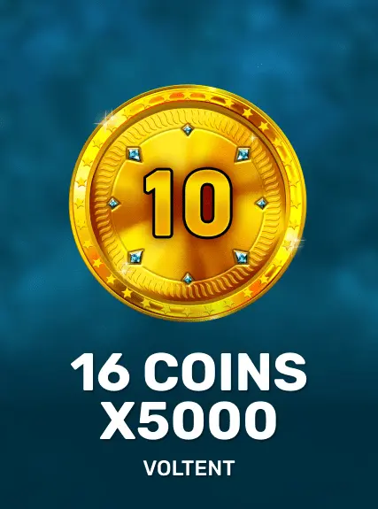 16 Coins x5000 game tile